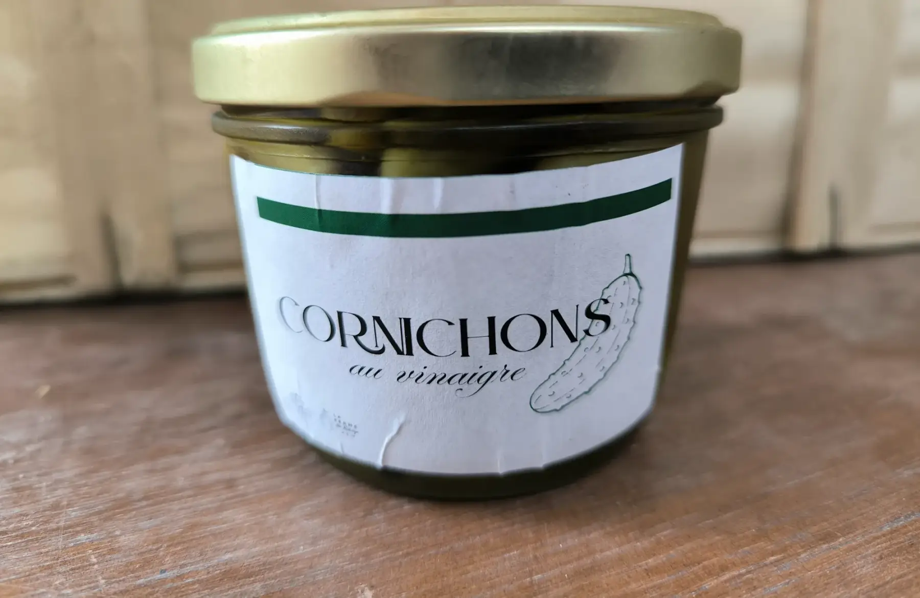 Cornichons vinaigre - gros pot