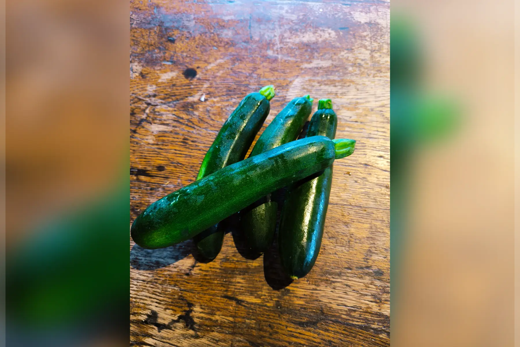 Courgettes vertes