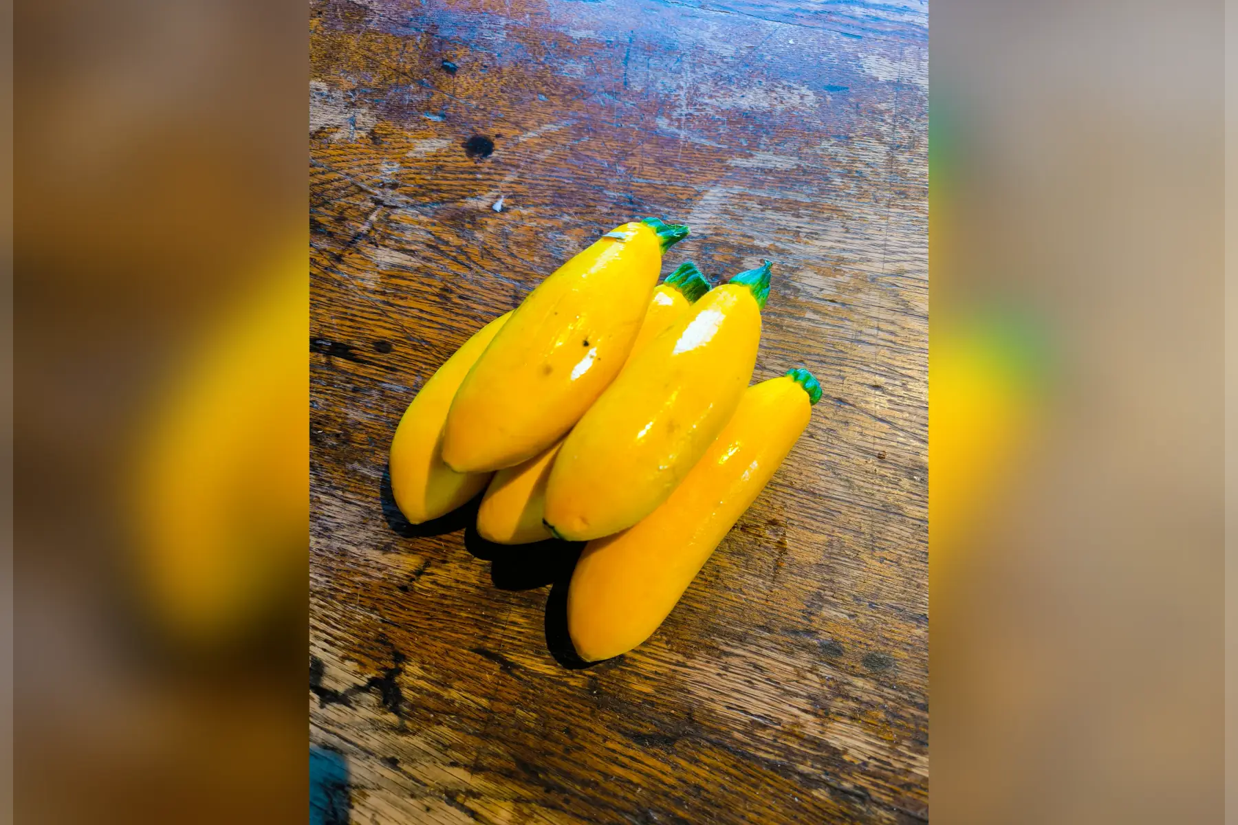 Courgettes jaunes