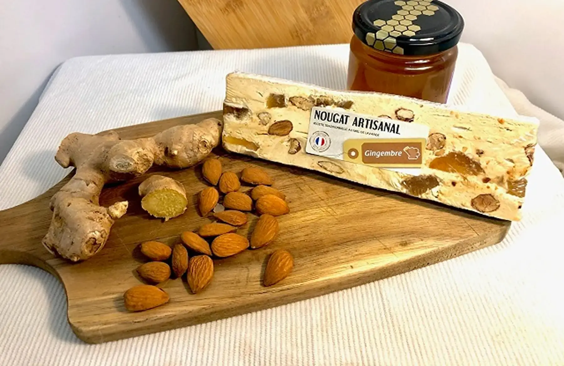 Nougat au gingembre