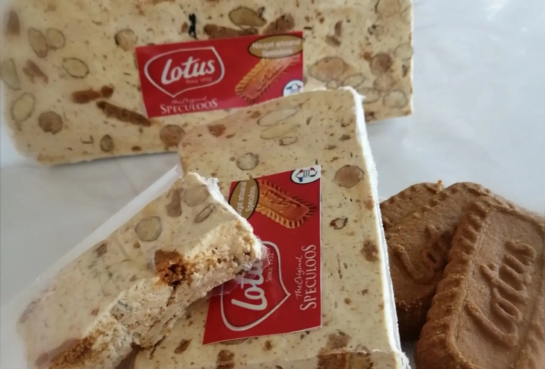 Nougat au speculoos