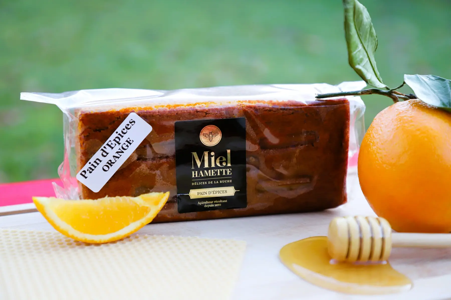 Pain d'épices orange