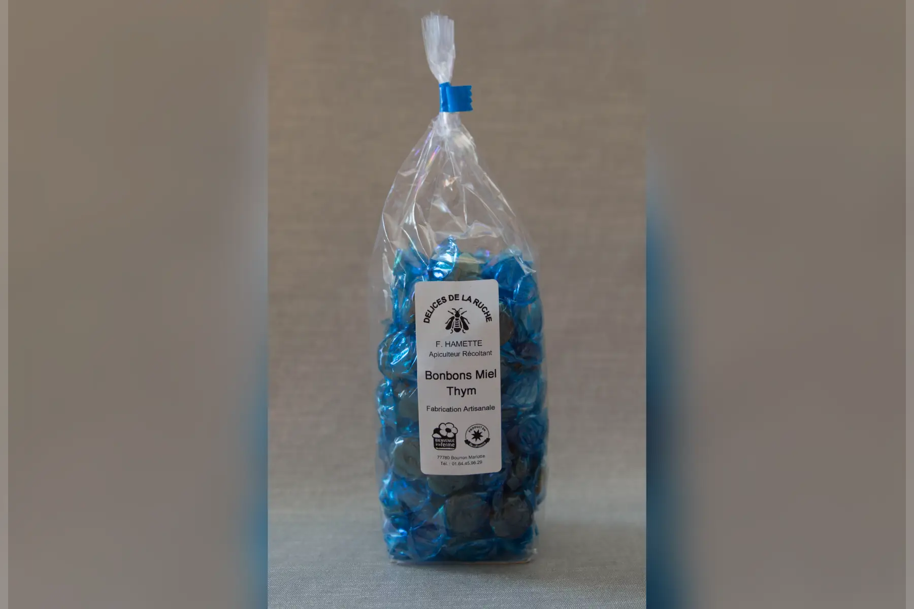 Bonbons enveloppés miel - thym